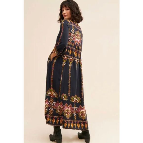 Free People Foley Maxi Dress Size L - Picture 2 of 7